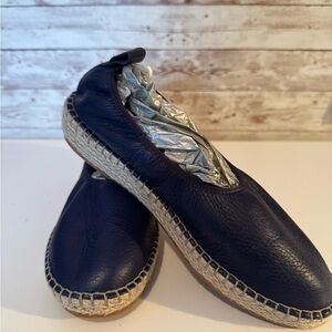 Cole Haan Blue Loafers Slip-Ons with Soft Material and Flexible Sole